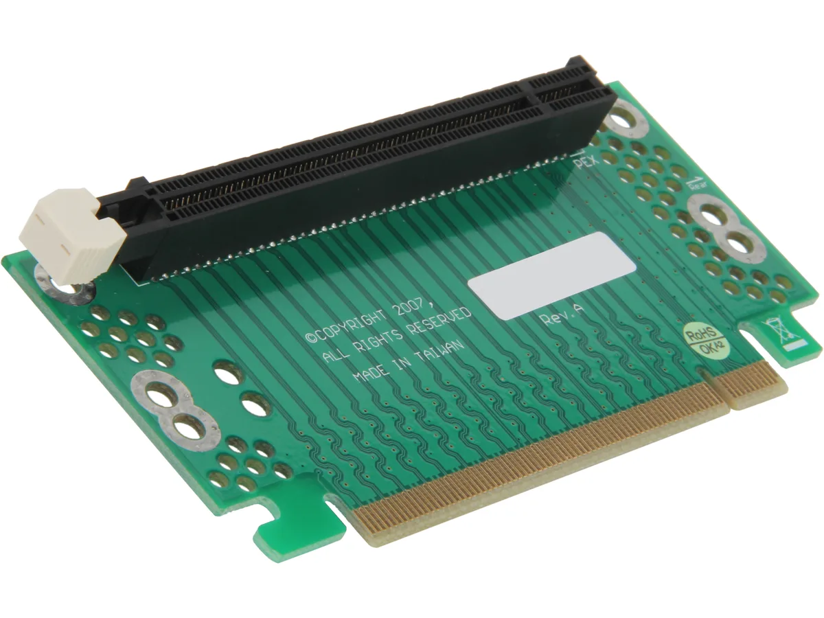 iStarUSA Inc. iStarUSA Inc. DD-766R-2U PCIe x16 Reversed Riser Card — ภาพสินค้า
