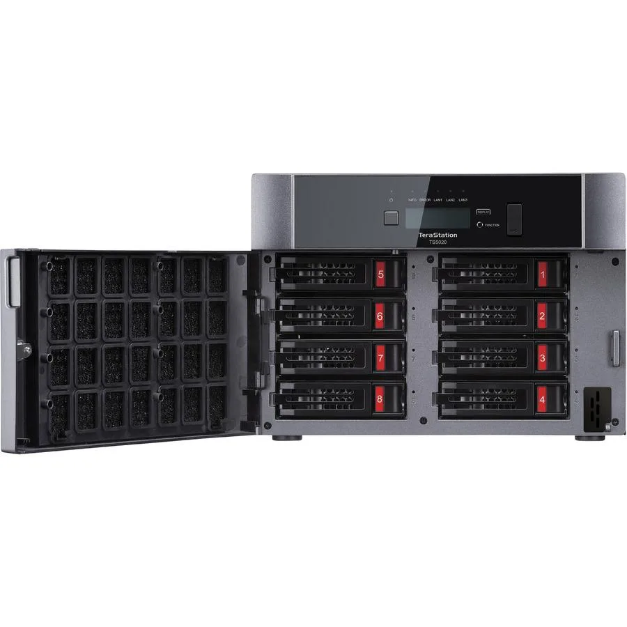 Buffalo Technology Buffalo Technology TS5820DN4804 8-Bay 48TB (4x12TB) Desktop NAS — product photo