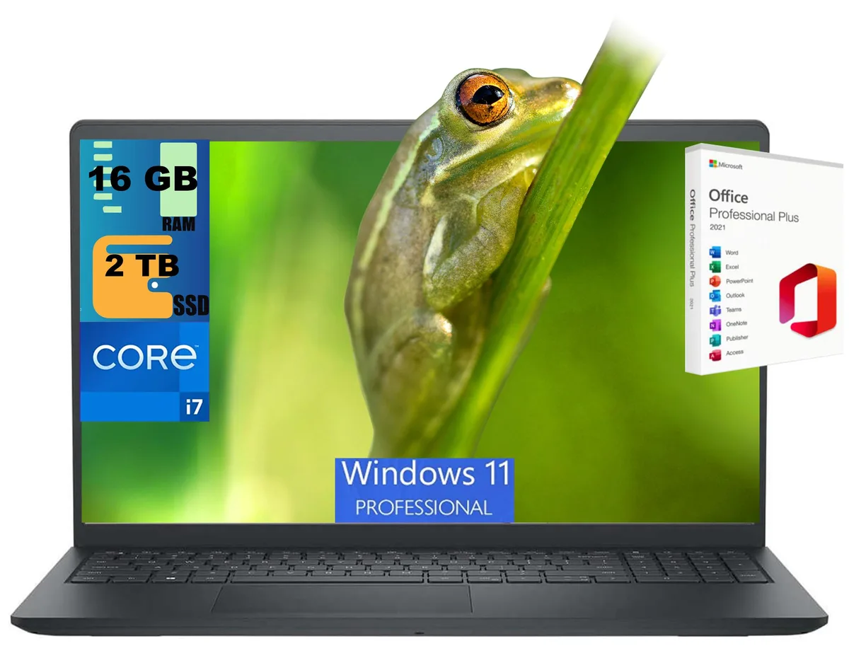 DELL DELL Inspiron 15 laptop 15.6" FHD touchscreen i7-1355U 16GB 2TB — product photo