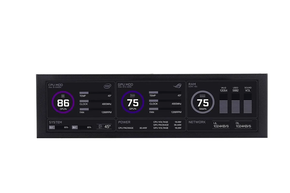 Corn Electronics Corn Electronics 8.8" IPS Gaming Monitor 1920x480 60Hz 32GB TF Card — product photo