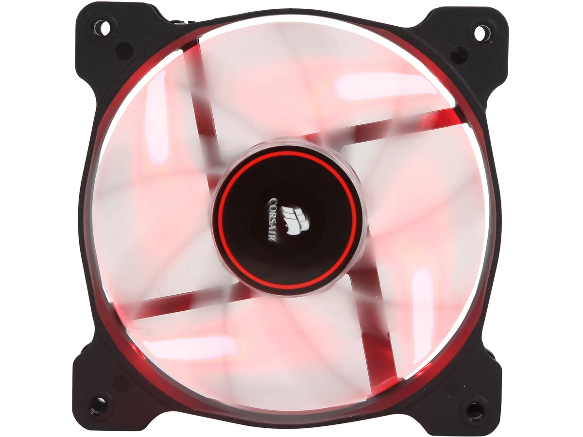 Corsair Corsair Air Series AF120 LED 120mm Quiet Edition Red case fan CO-9050015-RLED — fotografie produktu