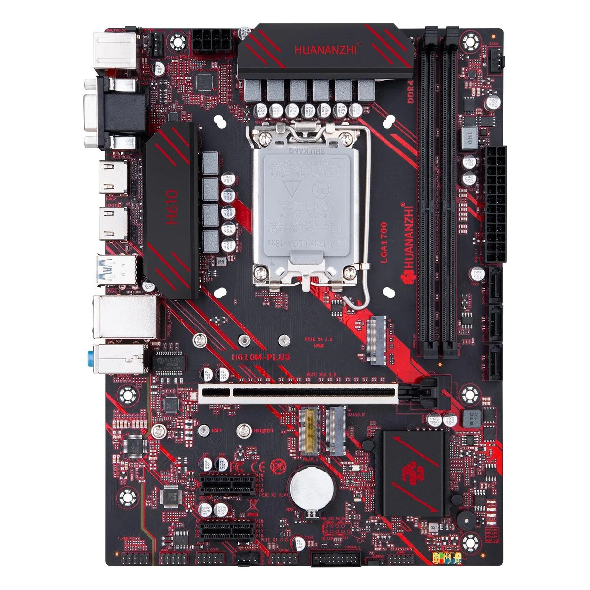 YINGHUA YINGHUA H610M PLUS LGA1700 server motherboard — foto do produto