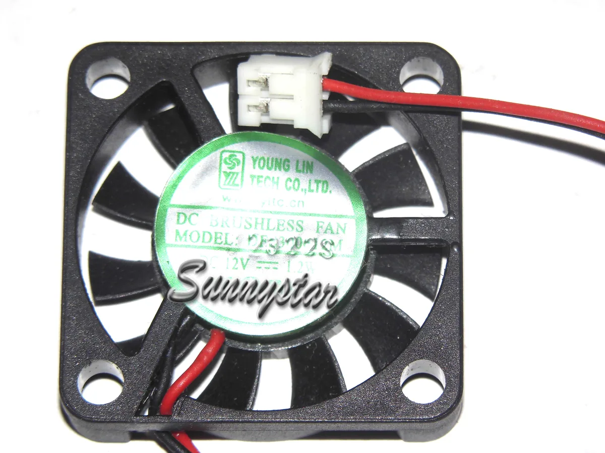 SunnyStar Co., Ltd SunnyStar Co., Ltd DFS300612M 30mm 12V 1.2W 2-pin case fan — صورة المنتج