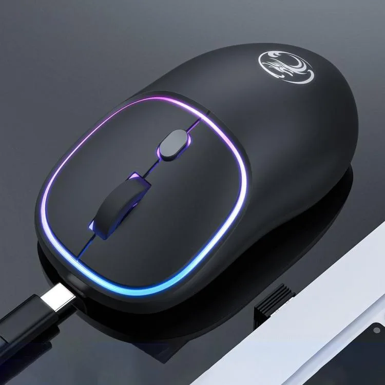 eForChina eForChina iMICE W-618 Gaming Mouse 2.4GHz Bluetooth 1600 DPI Black — ภาพสินค้า