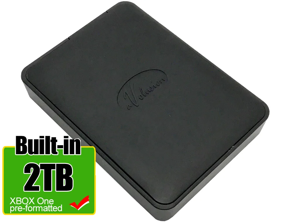 GoHardDrive GoHardDrive 2TB USB 3.0 portable hard drive 2.5" 5400 RPM XBOX One pre-formatted black — ürün fotoğrafı