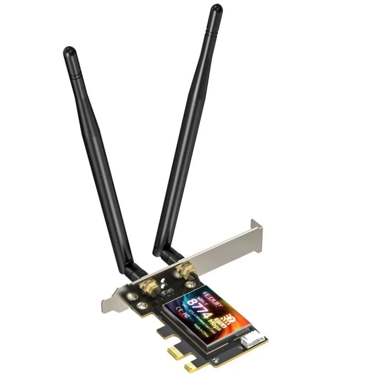 EDUP EDUP EP-BE9715 WiFi 7 8774Mbps Bluetooth 5.4 network card — снимка на продукта