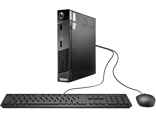 Lenovo Lenovo M93P-8-128-W10P-U business desktop i5-4570T 2.90 GHz 8 GB DDR3 128 GB SSD Windows 10 Pro — ภาพสินค้า