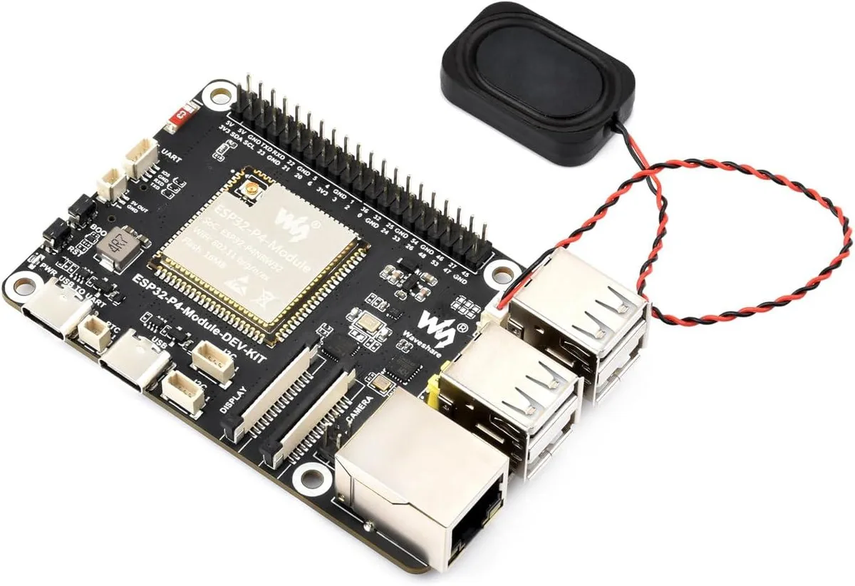 MCDODO MCDODO ESP32-P4 Development Board 32MB PSRAM 16MB Flash 40-pin GPIO Wi-Fi 6 Bluetooth 5 2W Speaker — 제품 사진