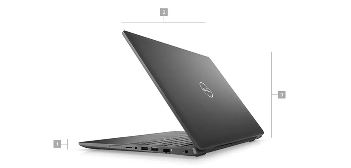 DELL DELL Latitude 3510 laptop 15.6" HD Core i5-10210U 1TB SSD 16GB RAM — photo du produit