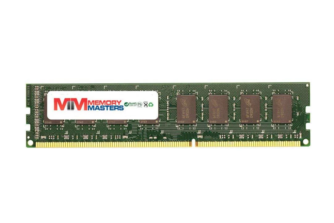 Green 240-pin DDR3 UDIMM module with black chips and a silver label