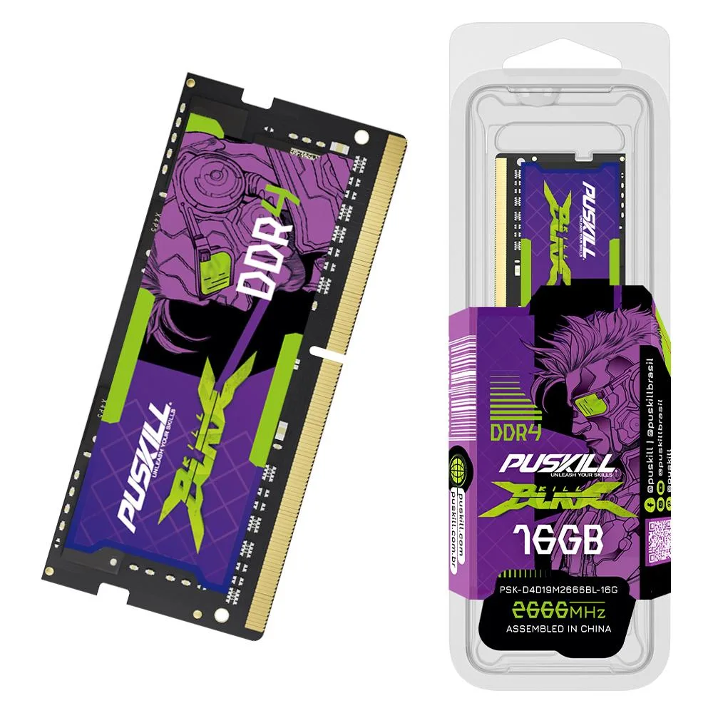PUSKILL PUSKILL DDR4 16GB 2666MHz CL19 1.2V 260-Pin laptop RAM — תמונת המוצר