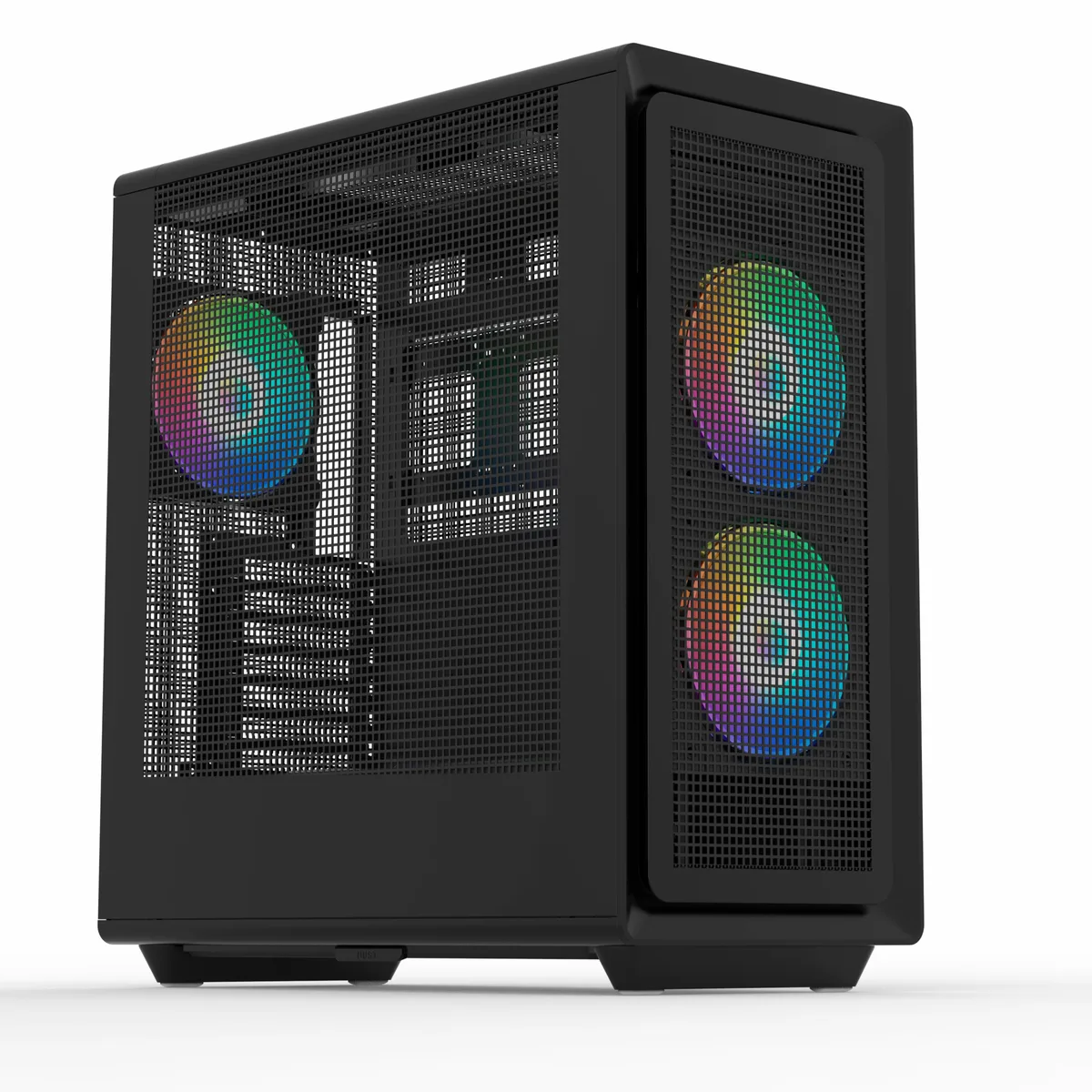 Rosewill Rosewill Helium Air RGB Mid Tower PC Case Black — product photo