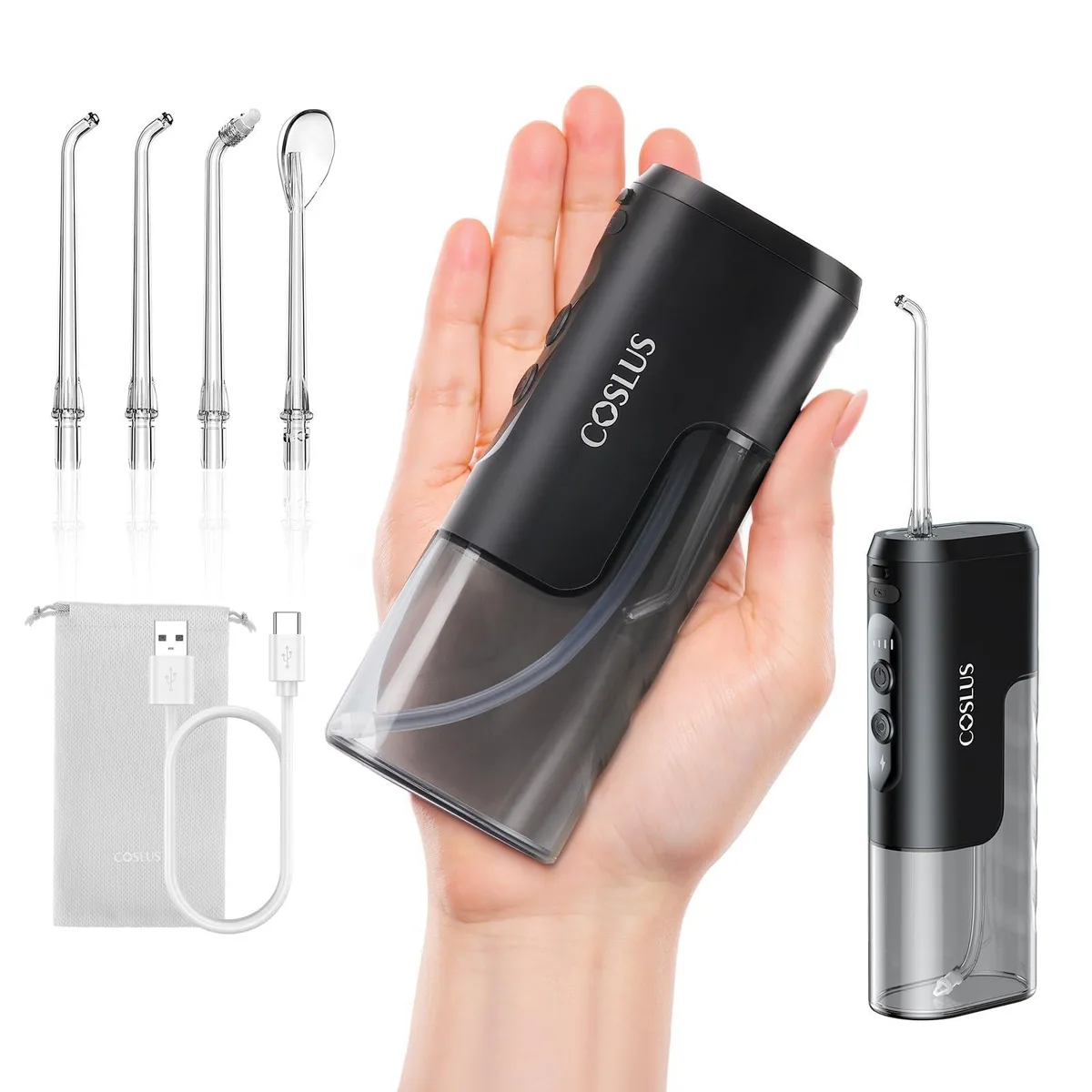  COSLUS T50 Oral Care 240 ml Black — product photo