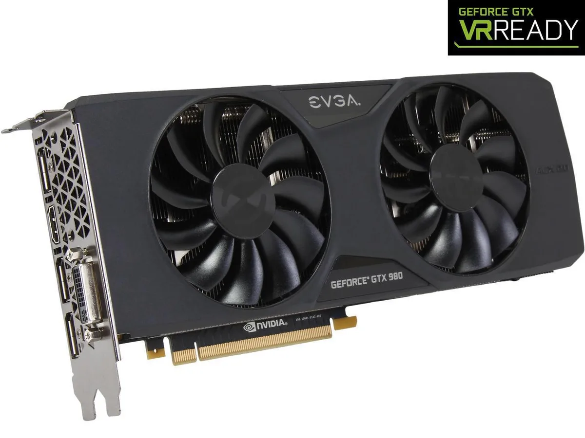 EVGA EVGA GeForce GTX 980 4GB SC GAMING ACX 2.0 graphics card — photo du produit