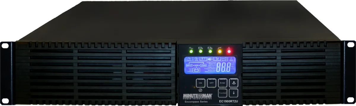 MINUTEMAN MINUTEMAN EC1500RT2UNC 1500VA 1350W 120V 2U Rack/Tower UPS — fotografija proizvoda