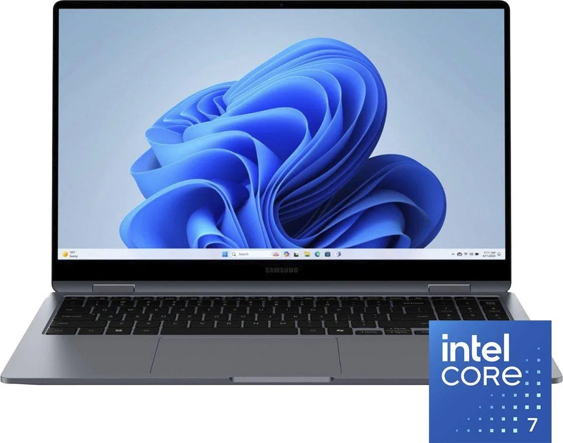SAMSUNG SAMSUNG Galaxy Book4 360 15.6" Intel Core 7 16GB 512GB Gray NP750QGK-KG3US laptop — foto del producto
