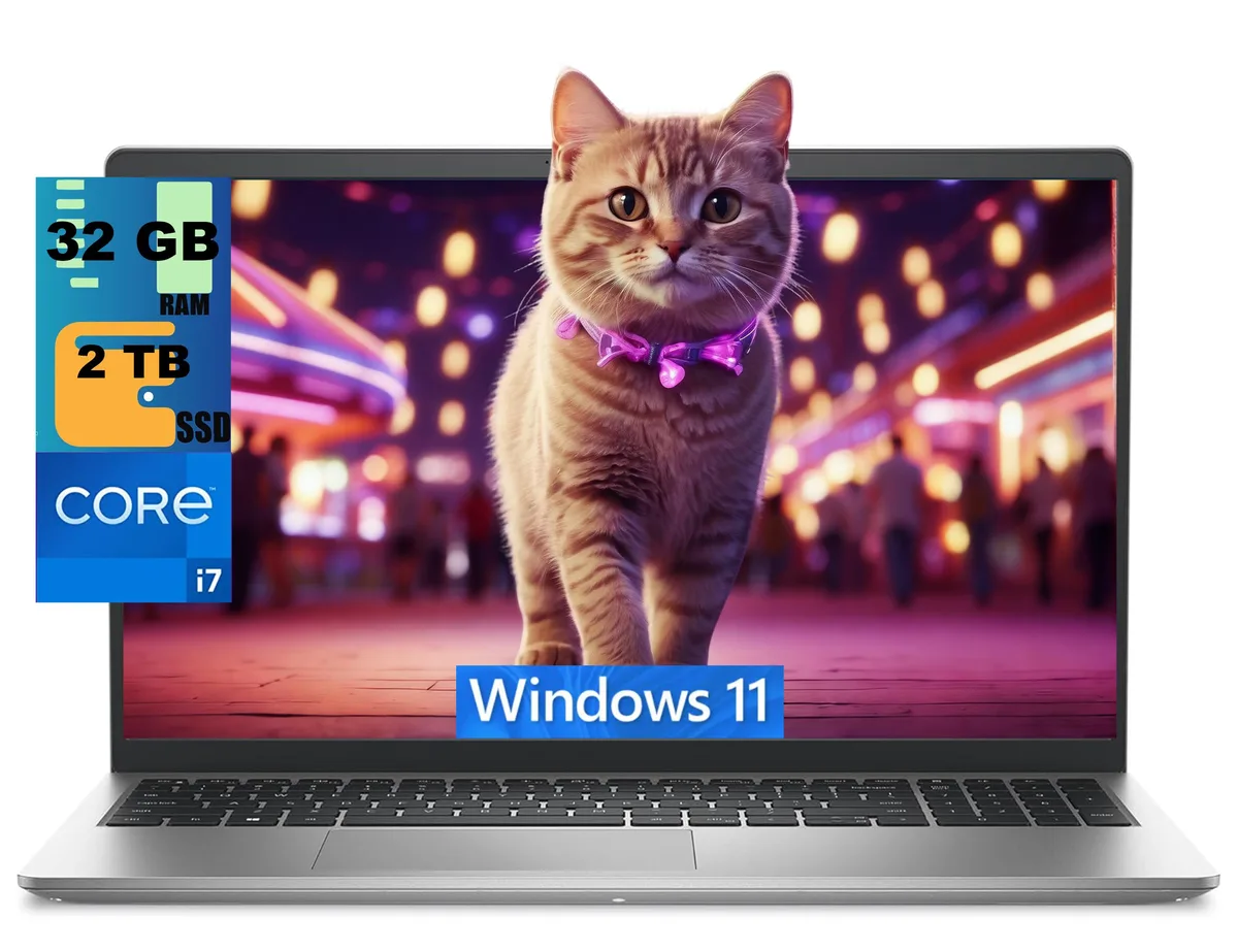 DELL DELL Dell 15.6 laptop i7-1355U 32GB 2TB 120Hz — photo du produit