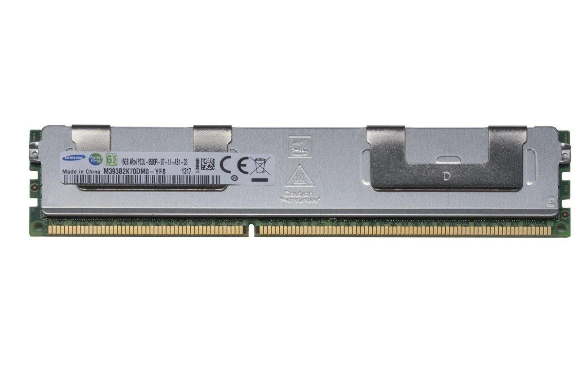 SAMSUNG SAMSUNG M393B2K70DM0-YF8 16GB DDR3 1066 ECC Registered server RAM — photo du produit