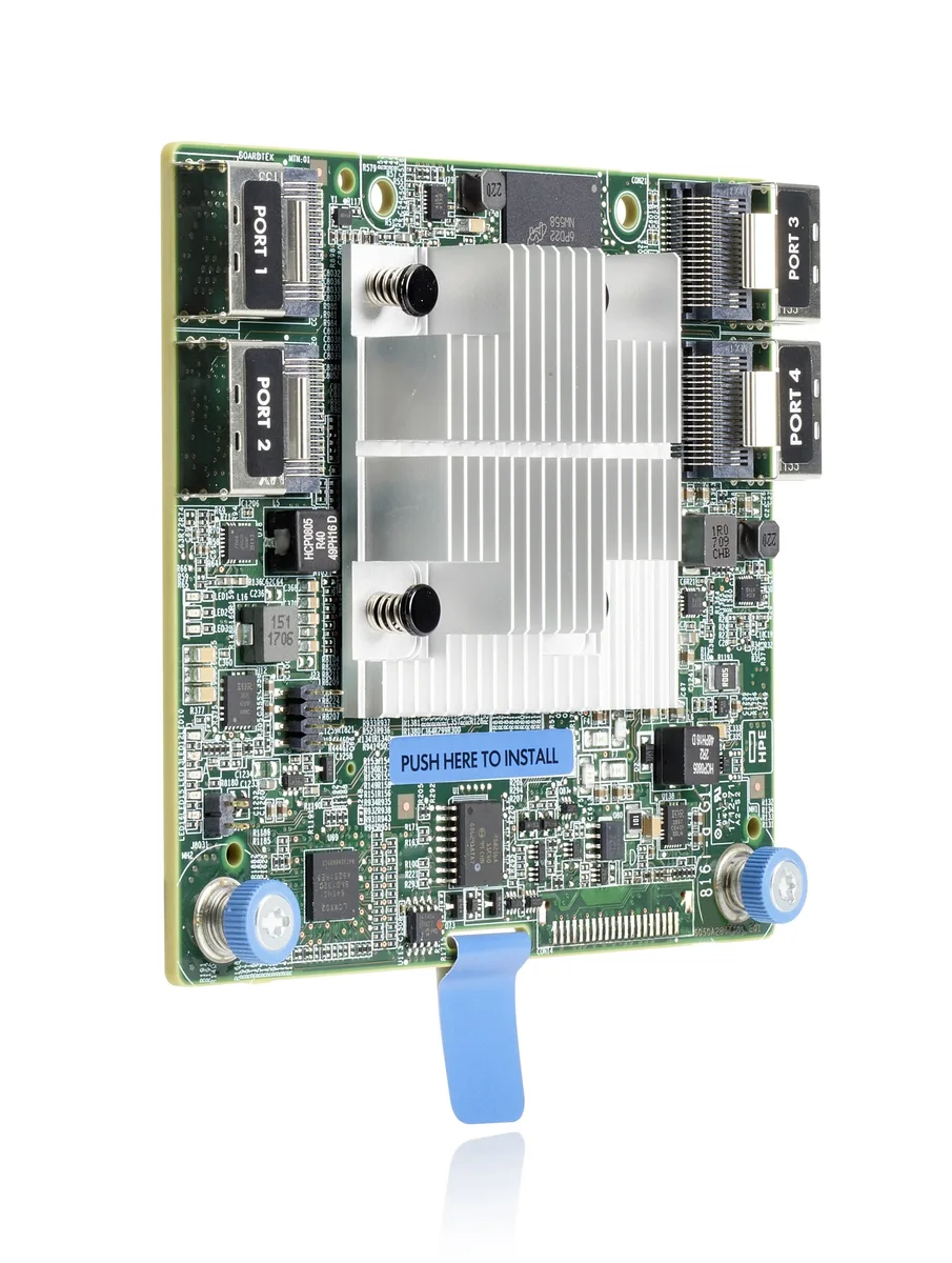 HPE HPE 804338-B21 Smart Array P816i-a SR Gen10 12Gb/s SAS 4GB cache 16-port backup media — termékfotó