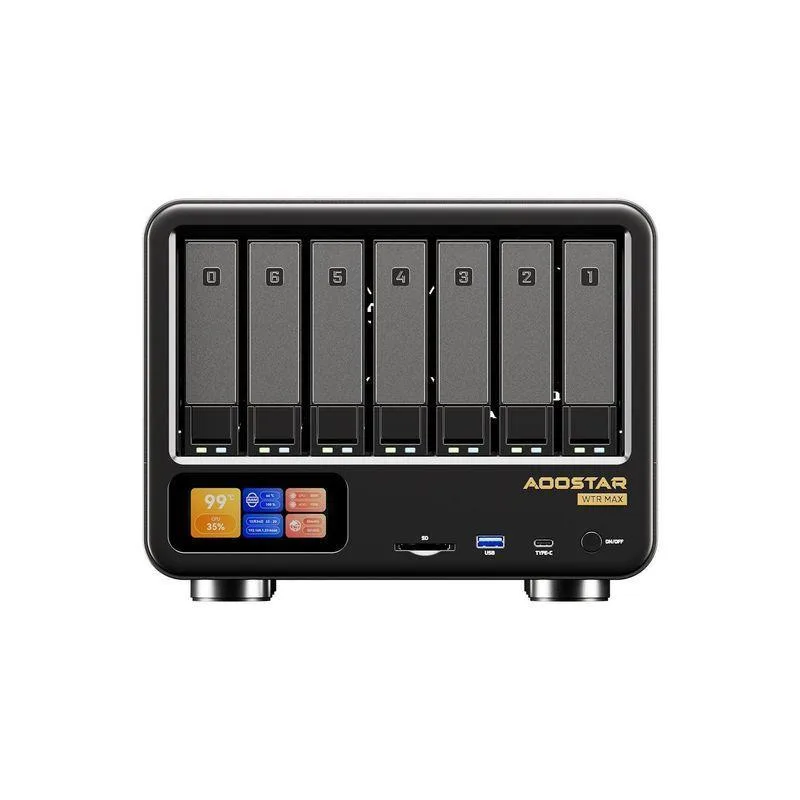 GTBOX GTBOX WTR MAX Intel Core i5-1235U 11 Bay NAS barebone mini PC — foto del prodotto