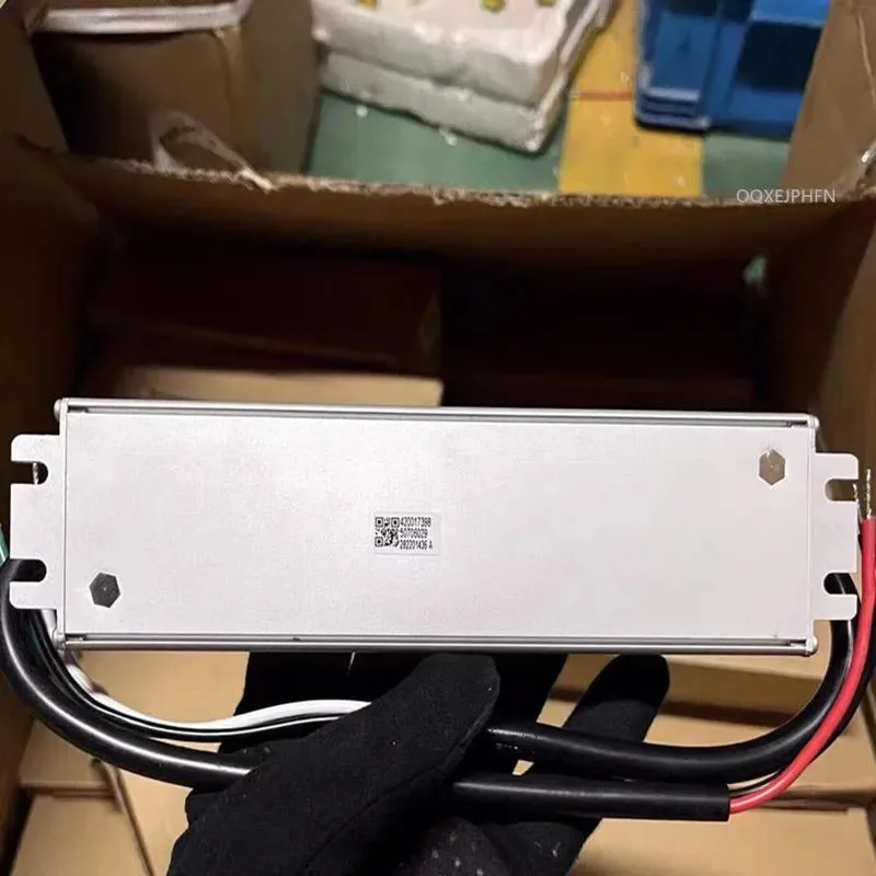 Rectangular metal ATX power supply unit with 24V 2.5A 60W label