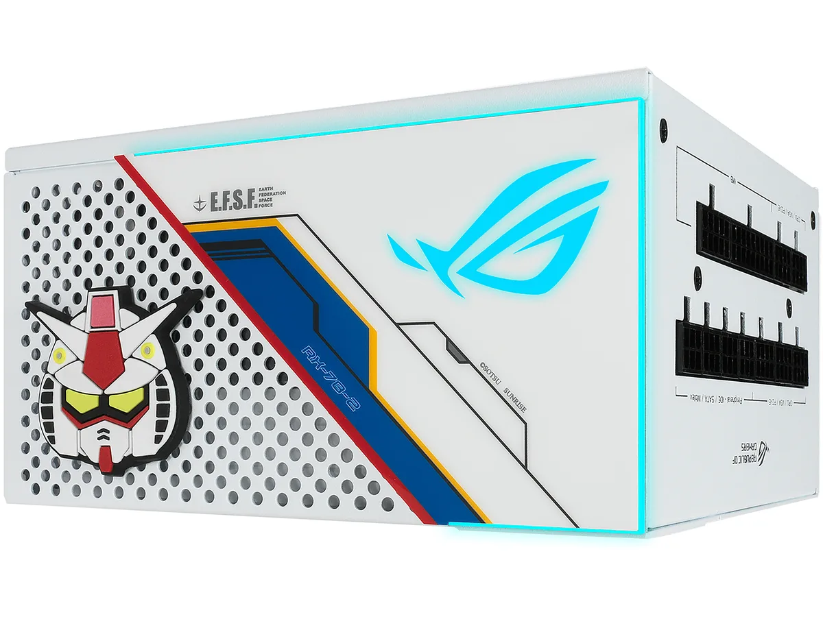 ASUS ASUS 850G-WHT-GUNDAM 850 W power supply — product photo