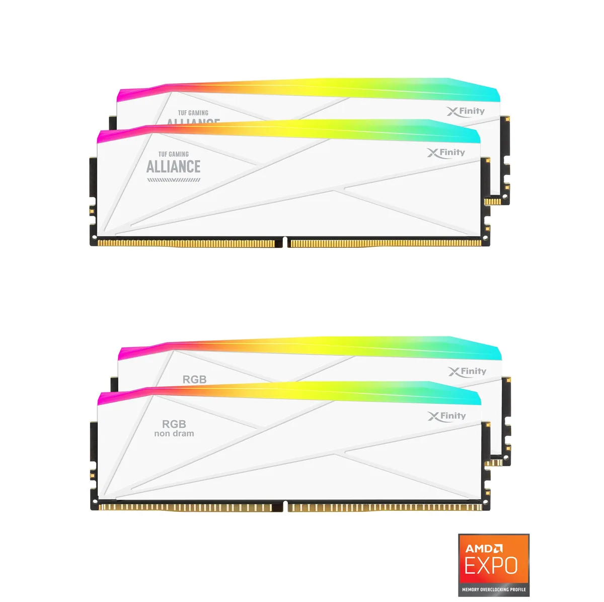 V-color V-color GTMXFAL4864832WW-DW desktop RAM 96GB (2x48GB) DDR5 6400 CL32 white — photo du produit