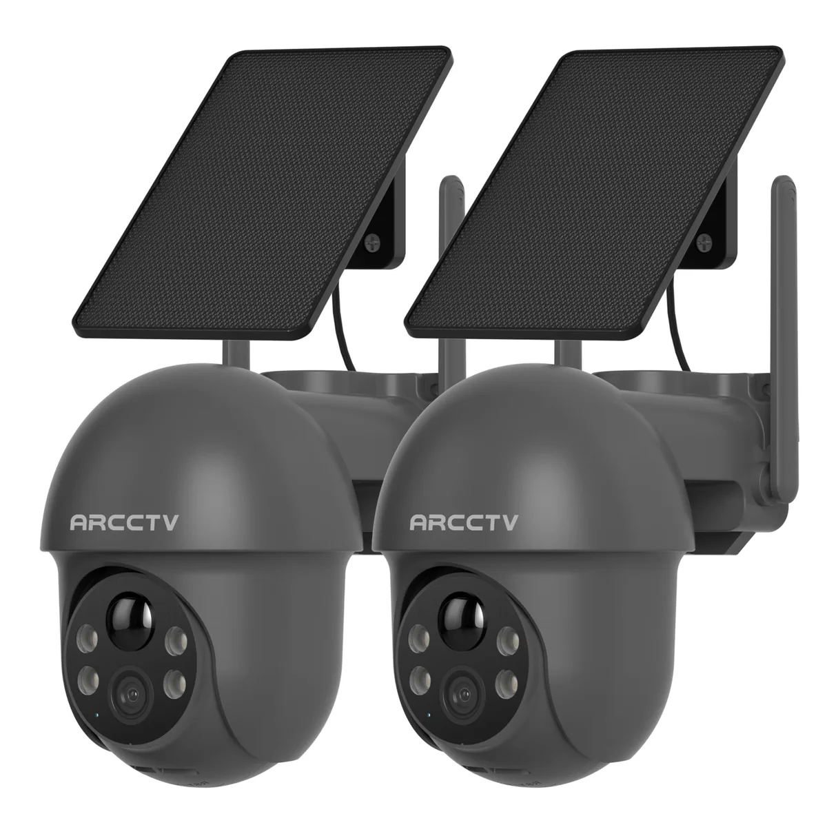 ARCCTV Q01 1440p Solar Wireless Network Camera 2 Pack — product photo