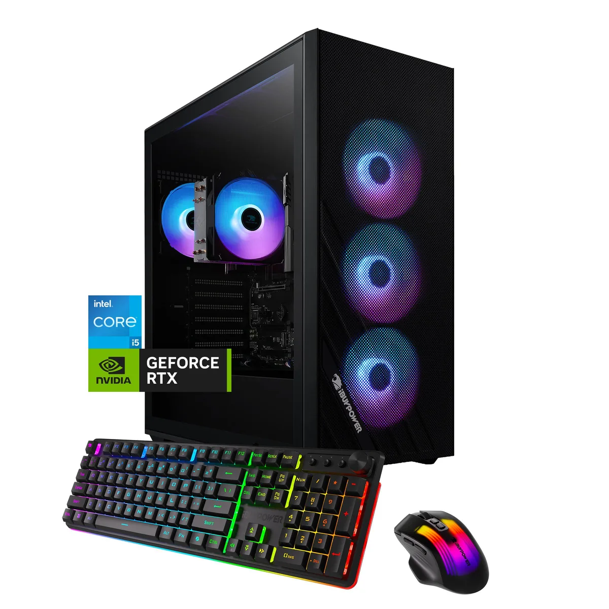 iBUYPOWER iBUYPOWER SCI5N56T01 Gaming PC i5-14400F RTX 5060Ti 16GB DDR4 1TB NVMe — product photo