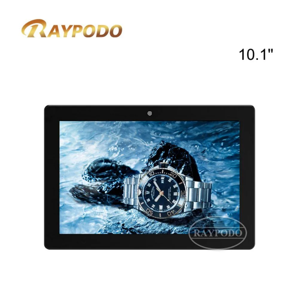 RAYPODO RAYPODO 10.1" RK3568 2GB 16GB Android 11 Black PoE Tablet — 商品写真