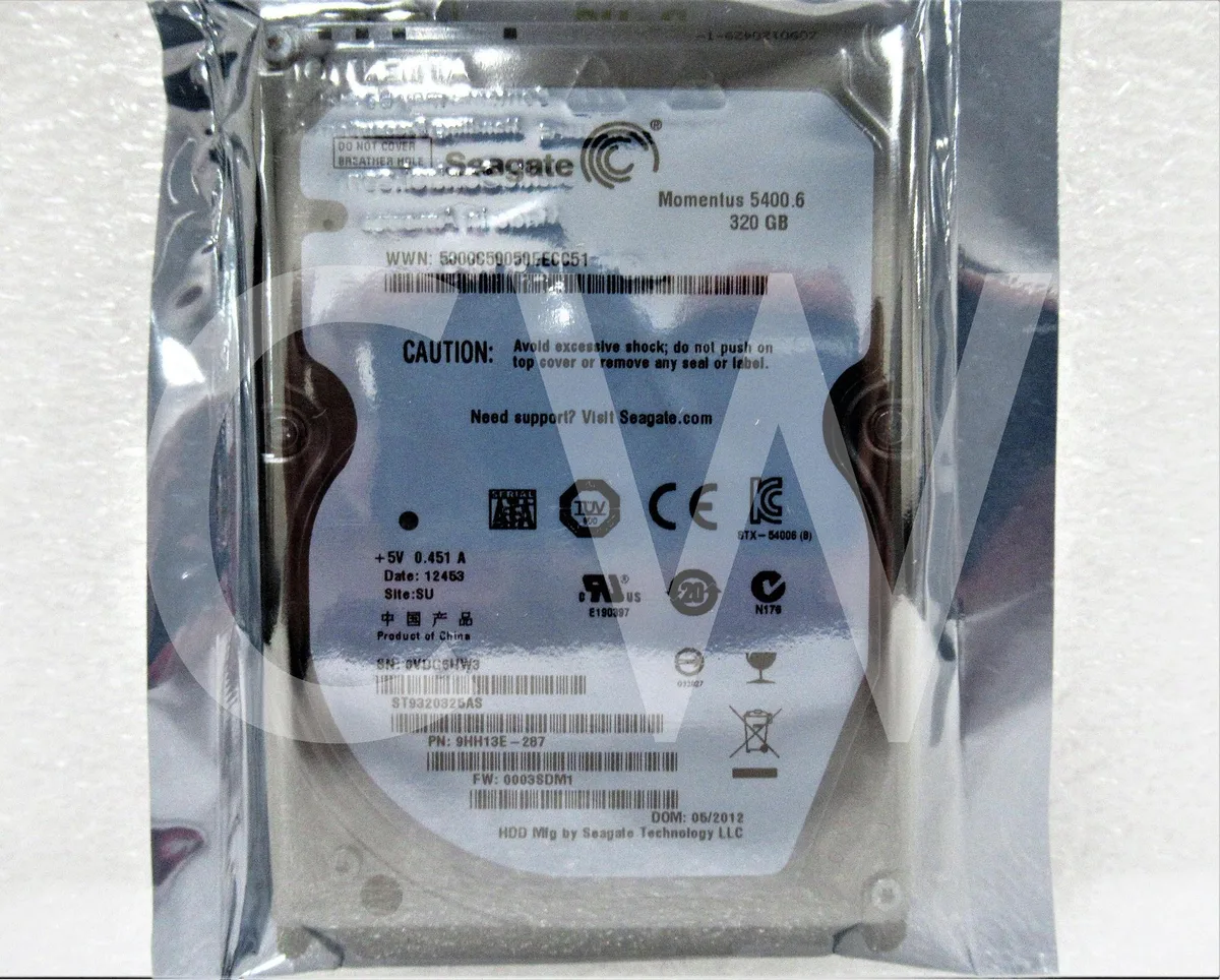 Seagate Seagate Momentus 5400.6 ST9320325AS 320GB 5400RPM 2.5" SATA internal hard drive — zdjęcie produktu
