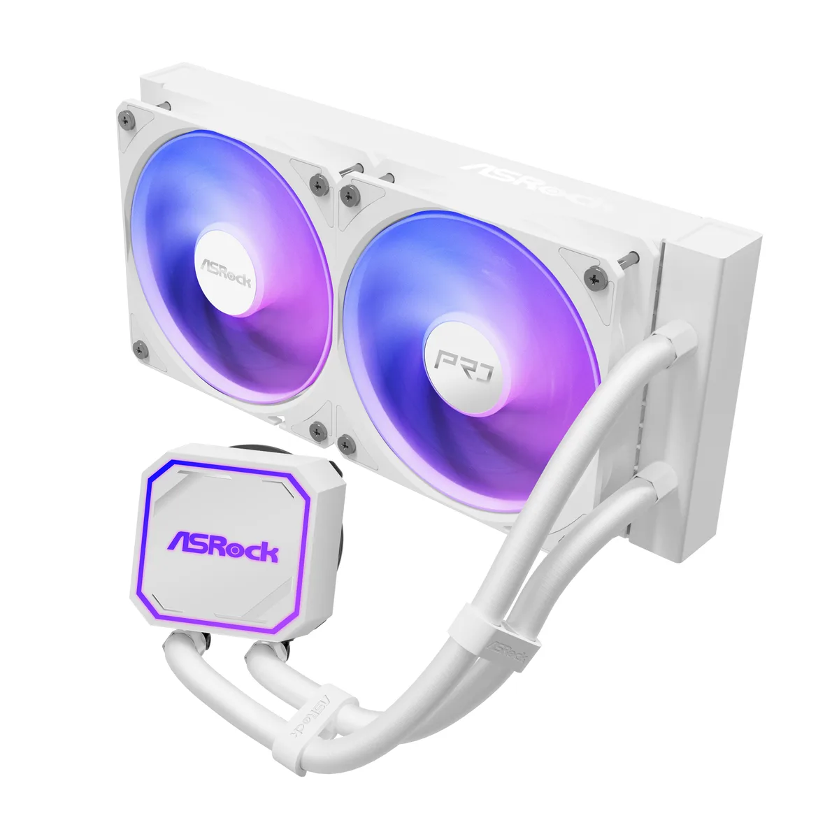ASRock ASRock Pro White 240 ARGB liquid cooler — photo du produit
