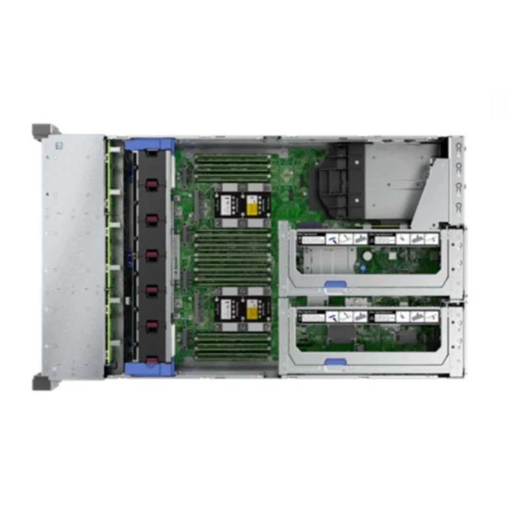 HPE ProLiant DL580 Gen9 5SFF rack server in silver metal chassis