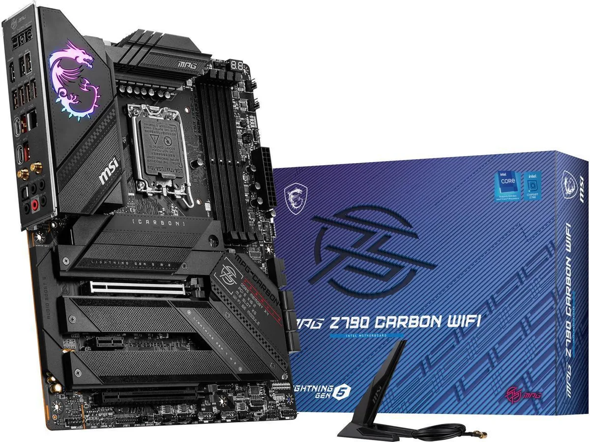 MSI MSI MPG Z790 Carbon WiFi LGA 1700 Intel Motherboard — photo du produit
