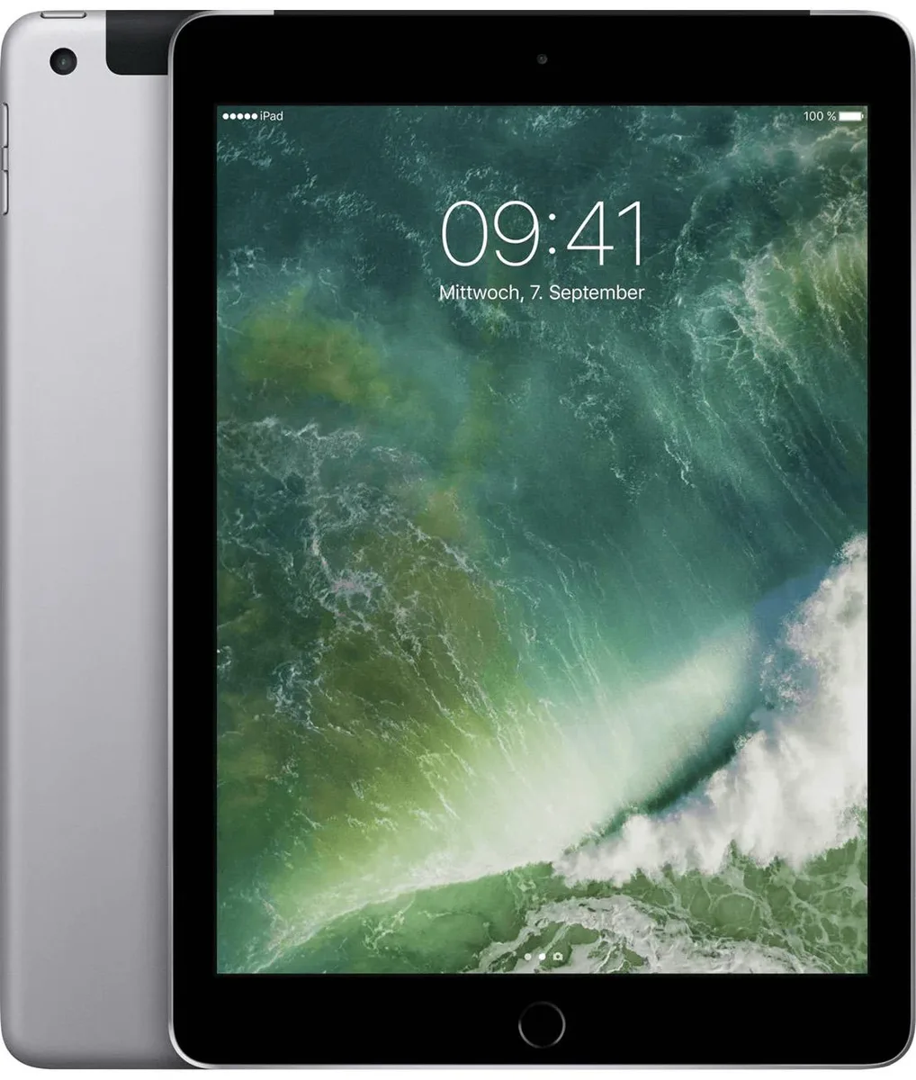 Apple Apple iPad 5 9.7" 128GB Wi-Fi + 4G Space Gray tablet — صورة المنتج