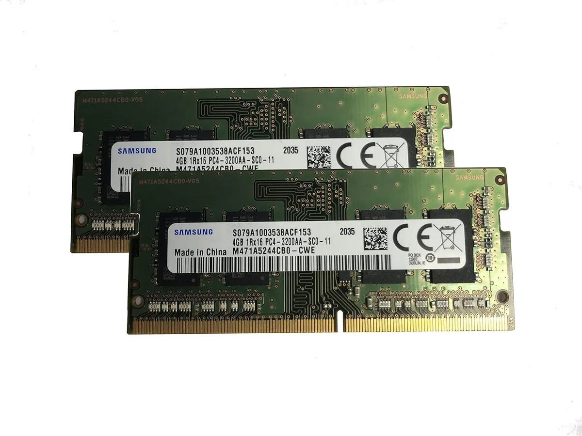 SAMSUNG SAMSUNG M471A5244CB0 8GB (2x4GB) DDR4 3200MHz laptop RAM — 商品写真