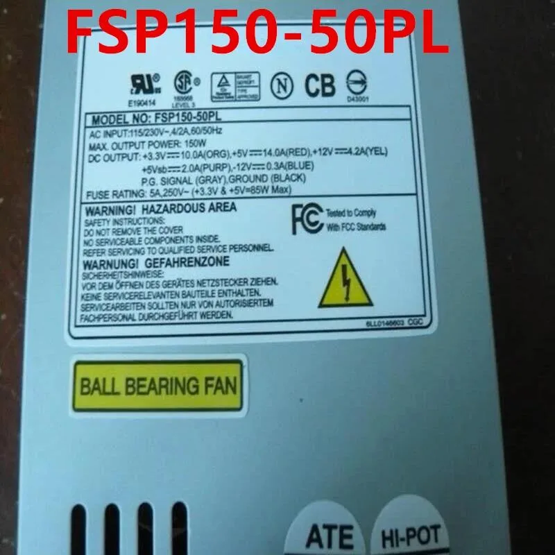 1U 150W switching power supply unit metal casing