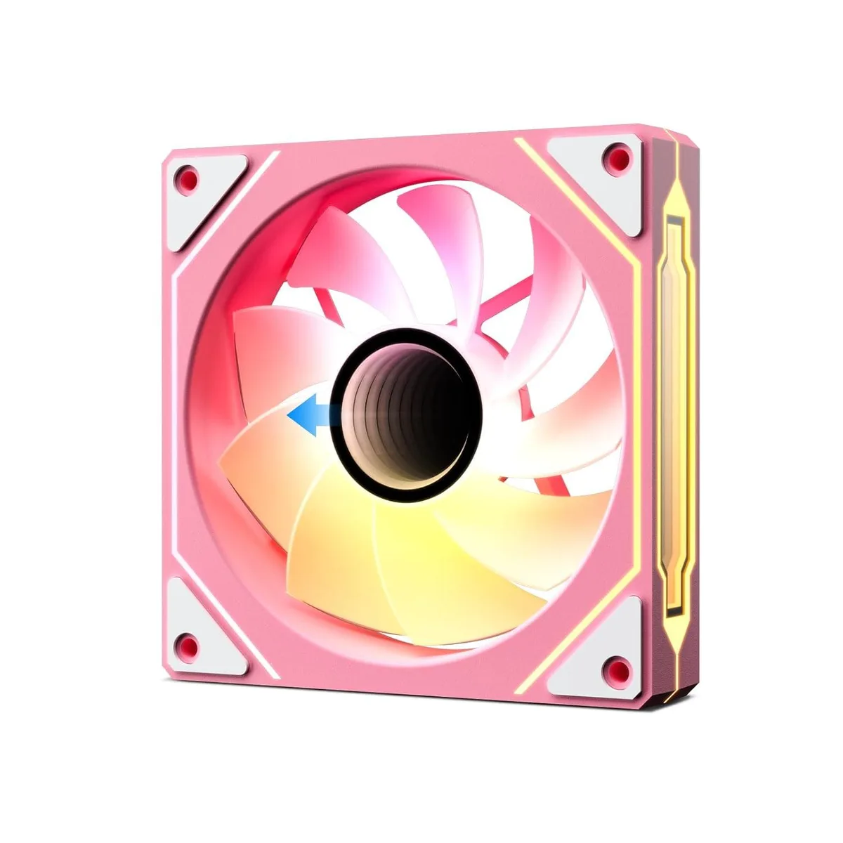 Vetroo Vetroo LR120 120mm Reverse Blade ARGB Case Fan Pink — ภาพสินค้า