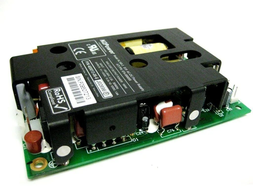 Compact proprietary power supply unit in metal casing