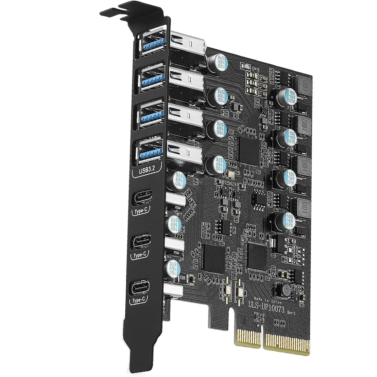 ESTONE ESTONE PCIE24A3C3.2 7‑Port USB 3.2 PCIe Expansion Card — תמונת המוצר