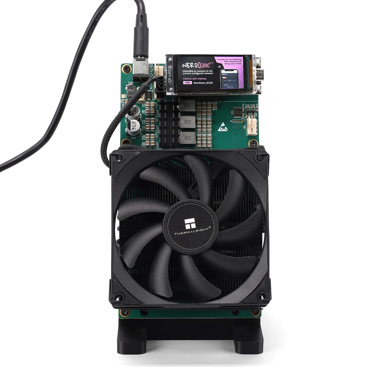 Stellapex Stellapex NerdQaxe++901 4.8 TH/s Bitcoin miner — product photo