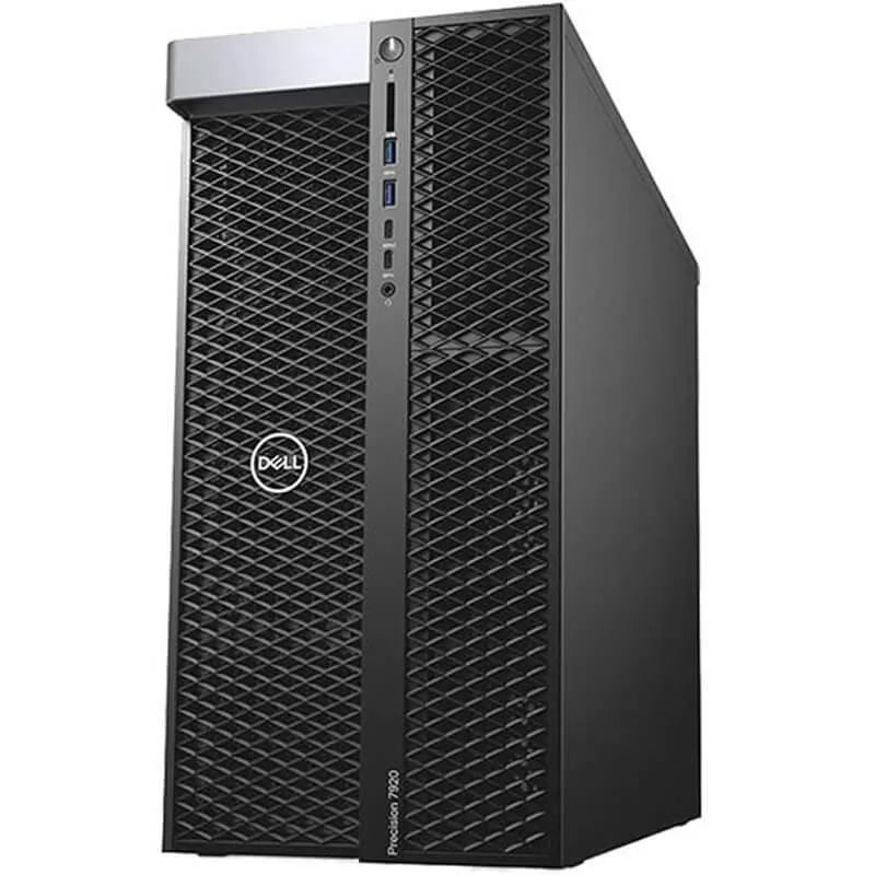 DELL DELL Precision 7920 Tower 2x Xeon Gold 6144 1024GB DDR4 500GB NVMe Radeon Pro WX 7100 Windows 11 Pro — photo du produit