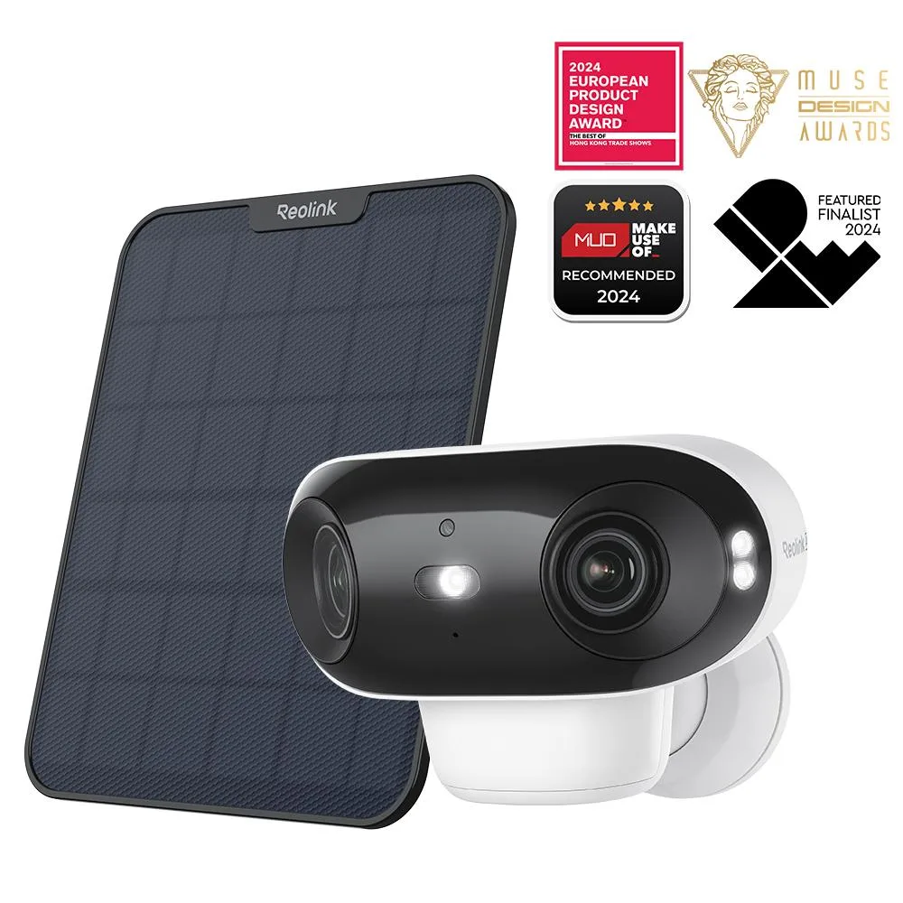 Reolink Reolink Argus 4 Pro 4K 180° ColorX Solar Panel — produkto nuotrauka