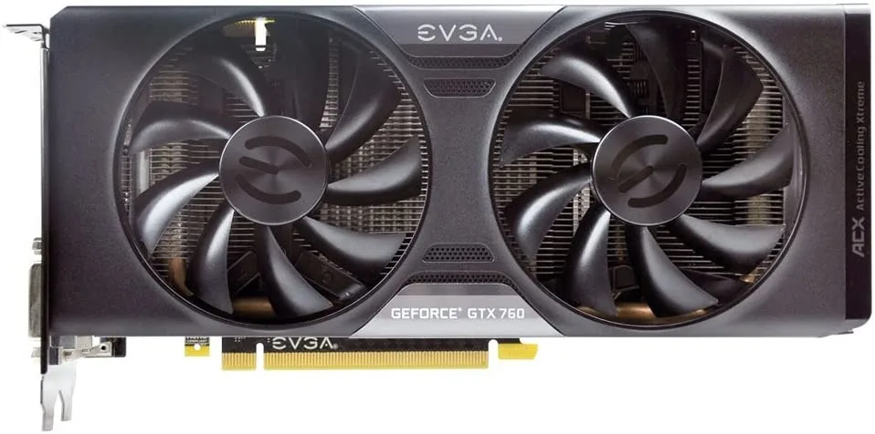 EVGA EVGA GeForce GTX 760 ACX 2GB GDDR5 graphics card — toote foto