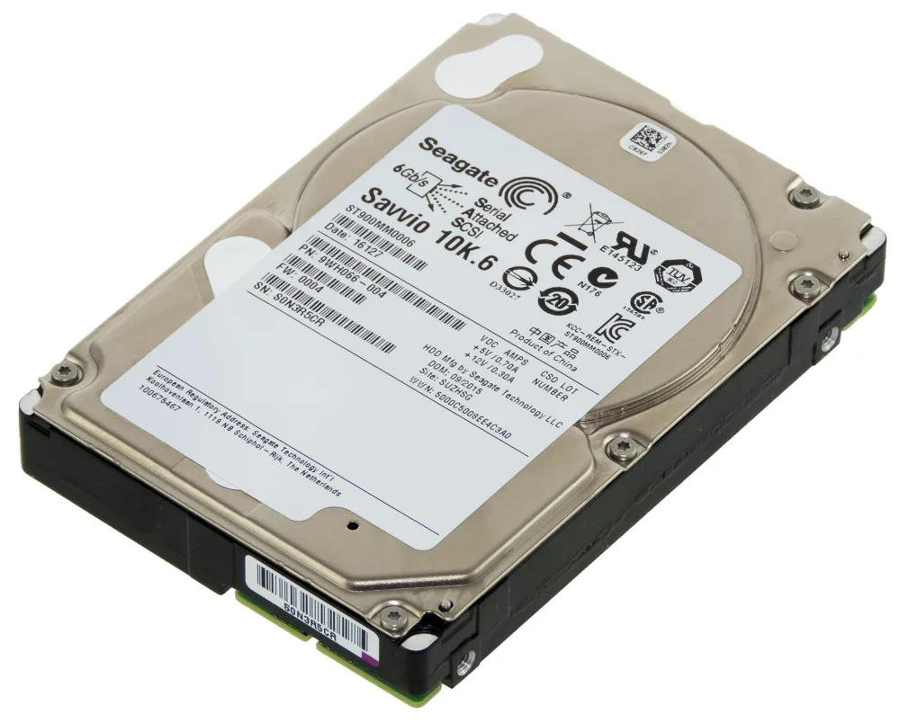 Seagate Savvio 2.5 inch bare drive silver aluminium casing
