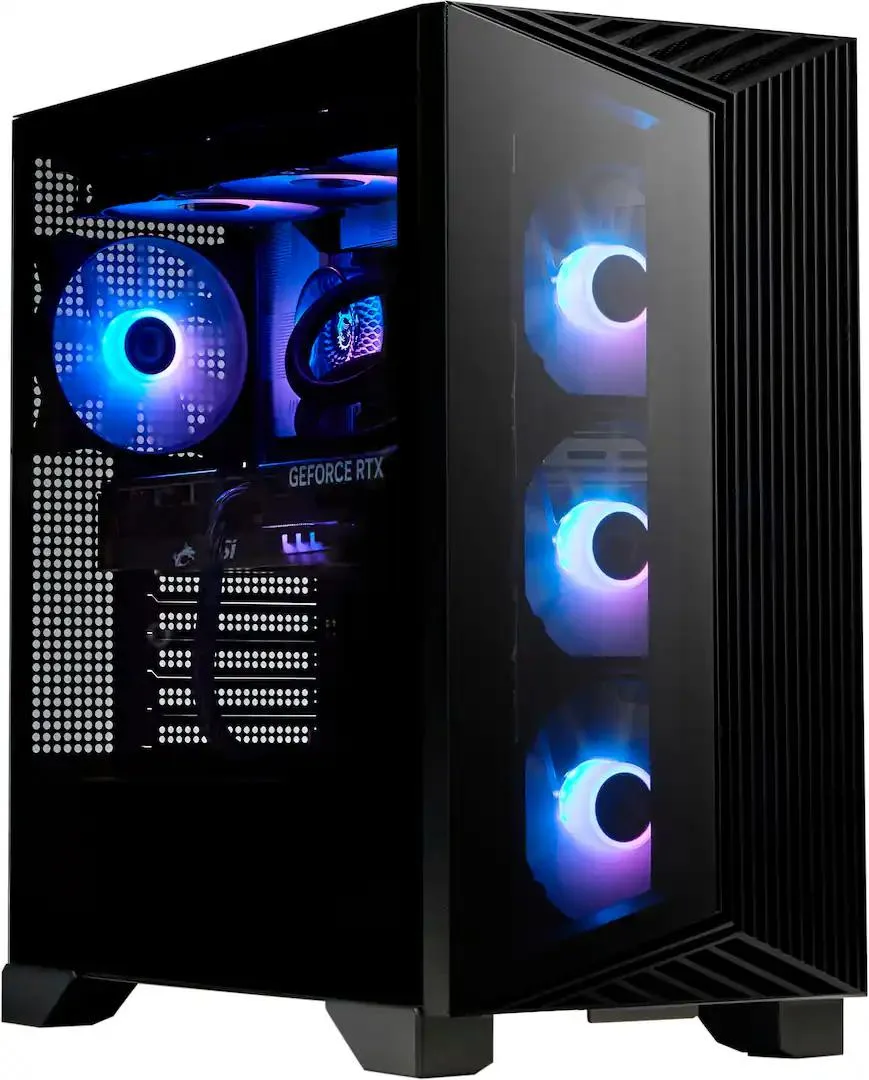 MSI MSI Aegis ZS2 A9NVP-1407US Gaming Desktop Ryzen 9 9900X RTX 5070 32GB 2TB NVMe Black — product photo