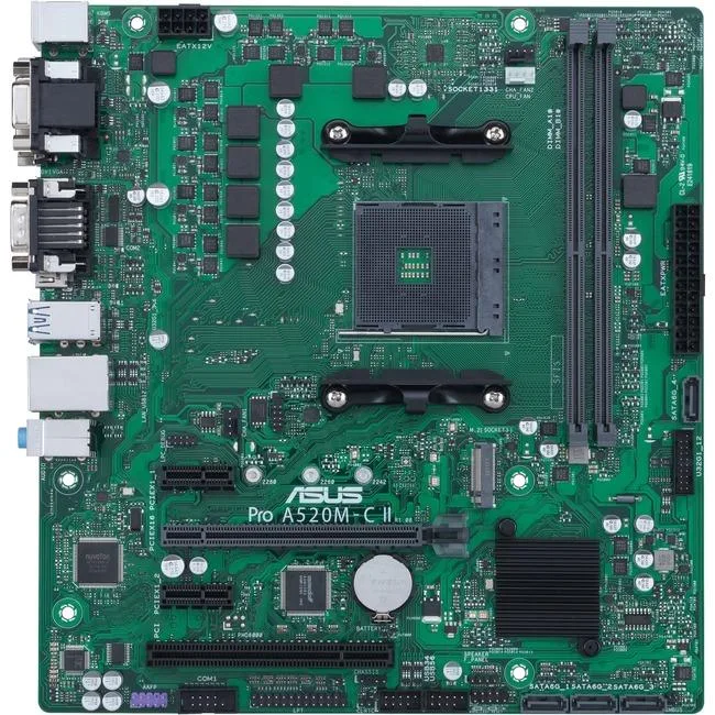 ASUS ASUS PRO A520M-C II/CSM AMD motherboard — photo du produit