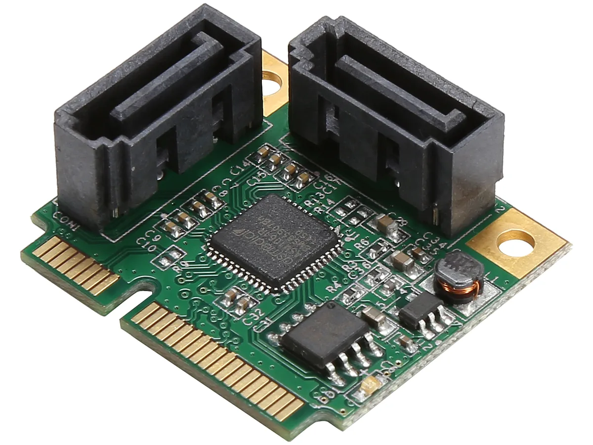 Syba Syba SI-MPE40095 Low Profile Half Size 2 Port SATA III RAID Controller — صورة المنتج