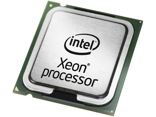 Green square LGA 1151 processor with gold contacts and silver heat spreader