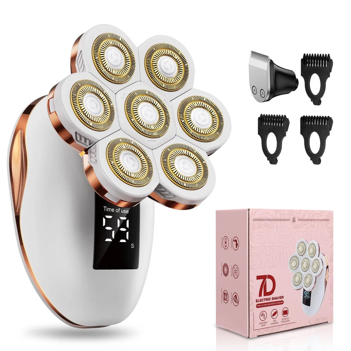  KIZUKI HM-1688 7D rotary shaver for women — ภาพสินค้า